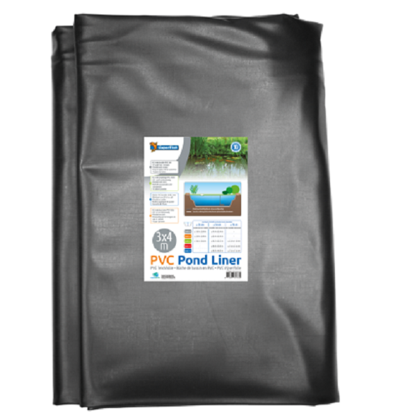 SuperFish Pond Liner 4x4m goYo Pets Pond Pump Filter